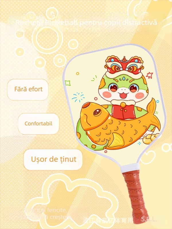 Set pentru copii pickleball - palete din fibră de sticlă, nivel competitiv, set complet