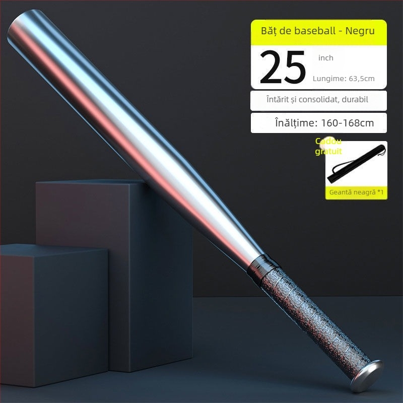 Băț de baseball, băț de autoapărare pentru mașină, utilizare în gospodărie, din aliaj metalic îngroșat