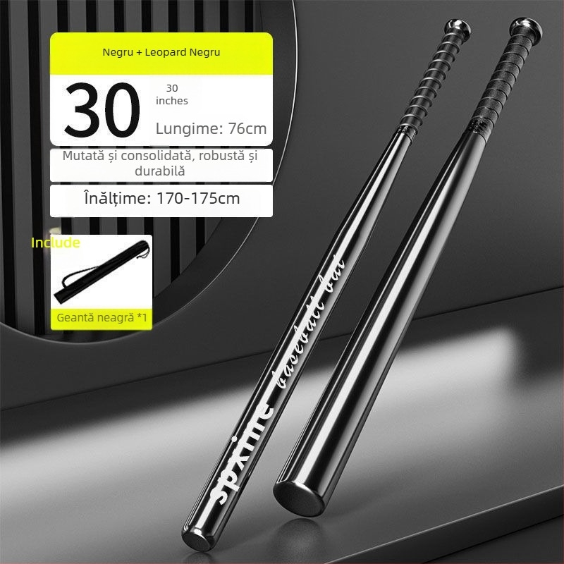 Băț de baseball, băț de autoapărare pentru mașină, utilizare în gospodărie, din aliaj metalic îngroșat