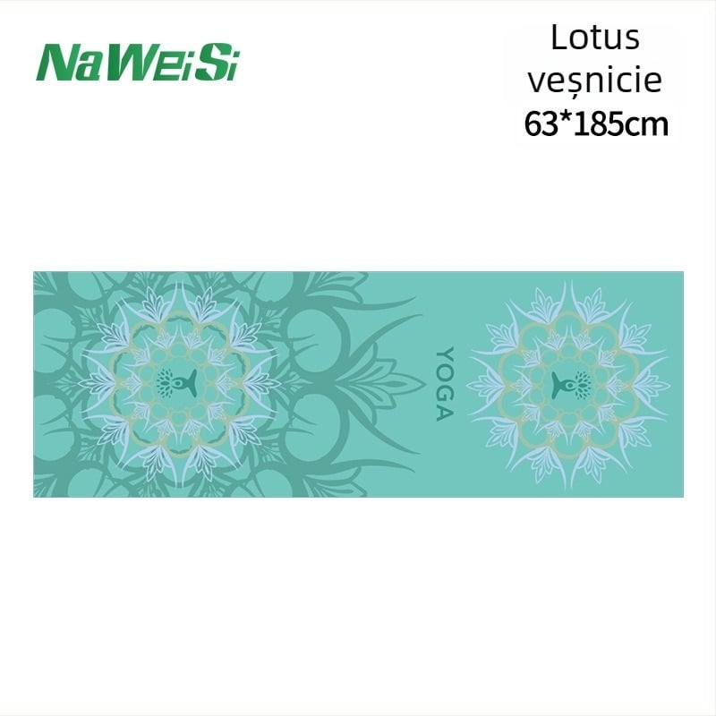 Prosop pentru covorașul de yoga: antiderapant, absorbant de transpirație, fleece cu două fețe, lavabil la mașină, usor de uscat