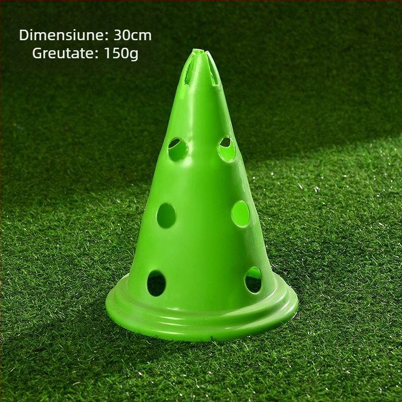 DXUAN Obstacole de antrenament pentru fotbal – Material PE; Aparate de antrenament; Potrivit pentru antrenamente de fotbal și echipament de fitness