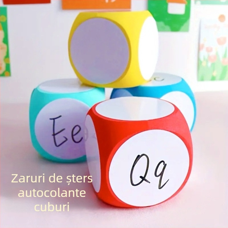 Zar EVA - colțuri rotunjite, șase fețe, jucărie educațională personalizabilă