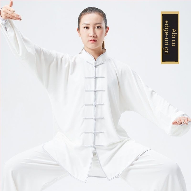 Îmbrăcăminte Tai Chi, țesătură corduroy din in, 100% in, vestimentație de performanță