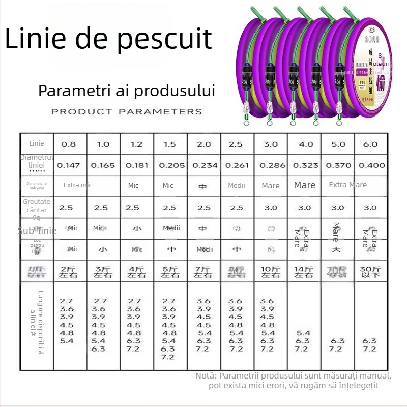 Set linie de pescuit din fir auriu – linie principală legată, produs finit, set moale, kit complet