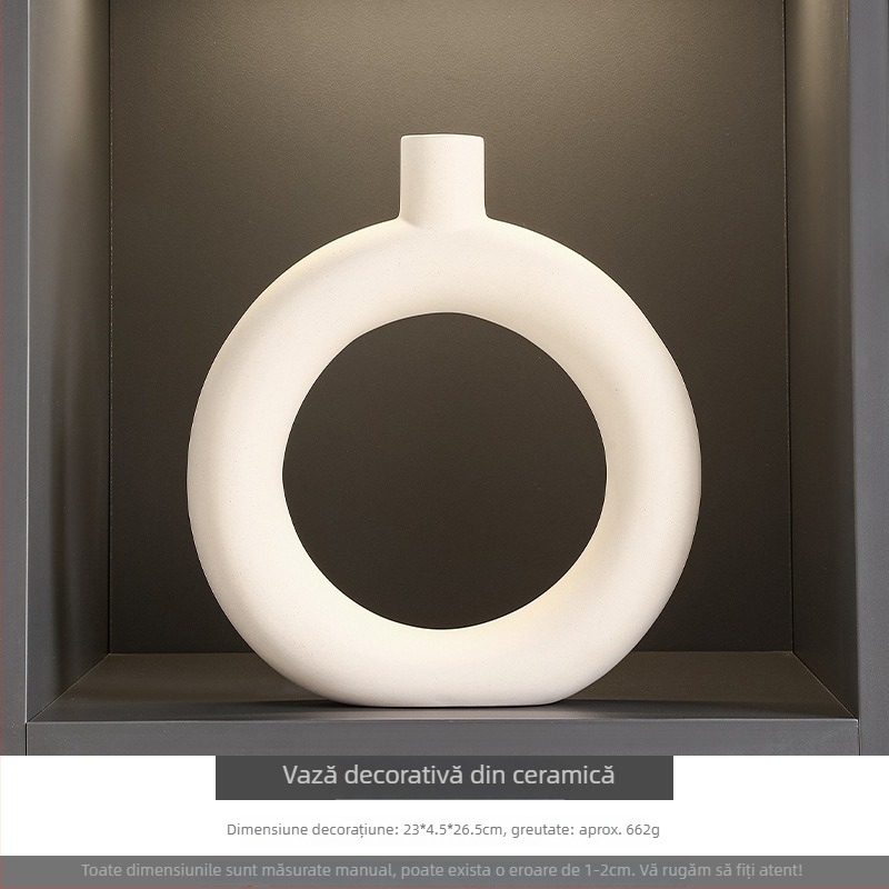 Set decorativ cu animale pentru vitrină de vin și sufragerie - rășină ceramică, stil lux ușor, Seashell Sea brand