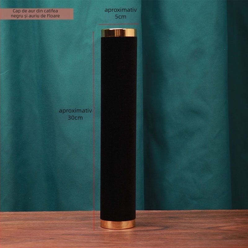 Suport de afișare pentru brățări, design cilindric cu trei etaje, pentru bijuterii