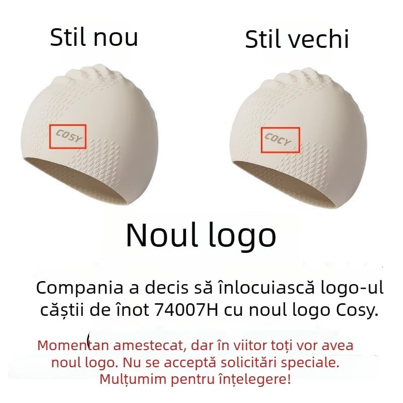 Set șapcă de înot din silicon și ochelari pentru adulți – impermeabil, model solid, include șapca și ochelari