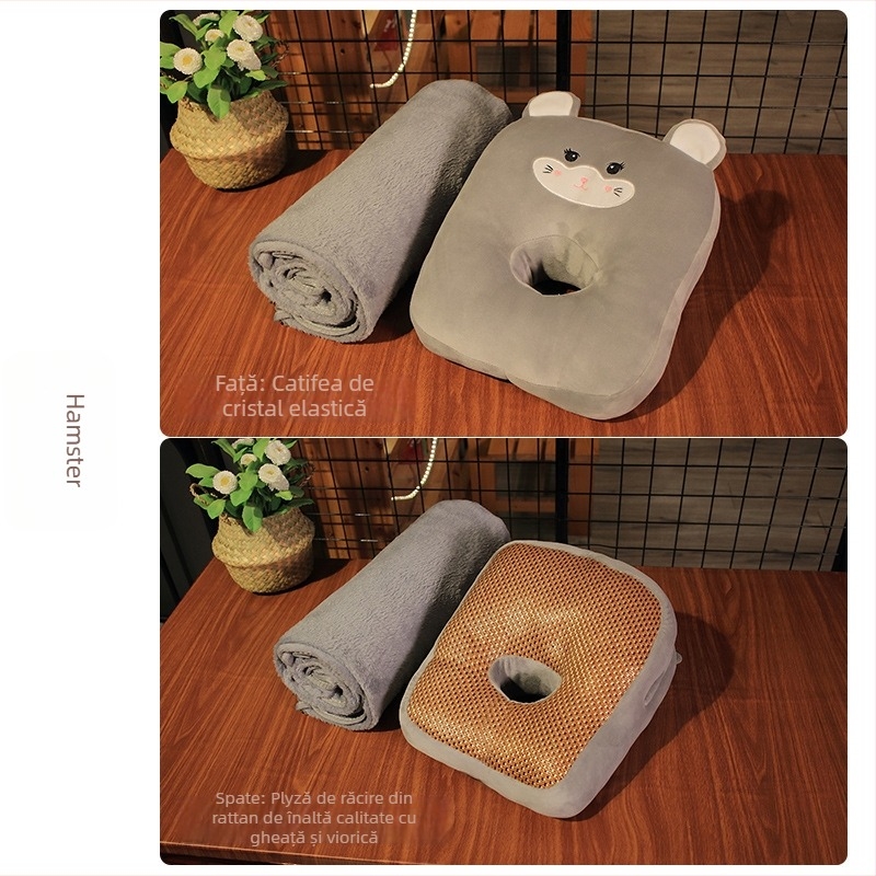 Pernă pentru odihnă în poziție culcată – pernă pentru elevi, material spandex, brand Elaine, suport personalizare procesare, suport distribuție în 1 piesă, piață globală