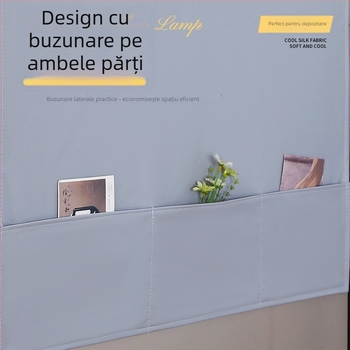 Husă superioară pentru frigider și mașină de spălat — protecție împotriva prafului, impermeabilă, rezistentă la ulei; material: flori de mătase; uz general