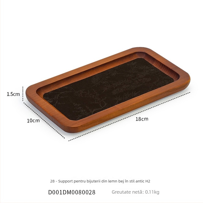 Raft pentru bijuterii din lemn masiv — Brand Today Weichuang, Tip: Raft de afișare bijuterii, Stil: Art Wind