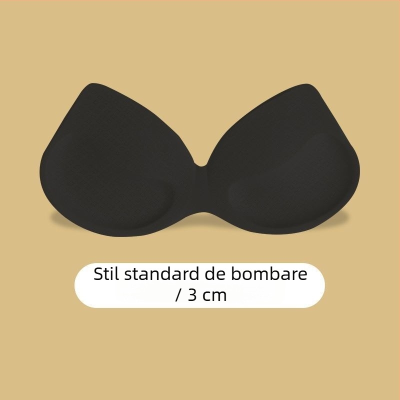 Dischete pentru sâni din burete, textură latex asemănătoare, pentru ridicare și modelare, inserție pentru partea din spate a sutienului