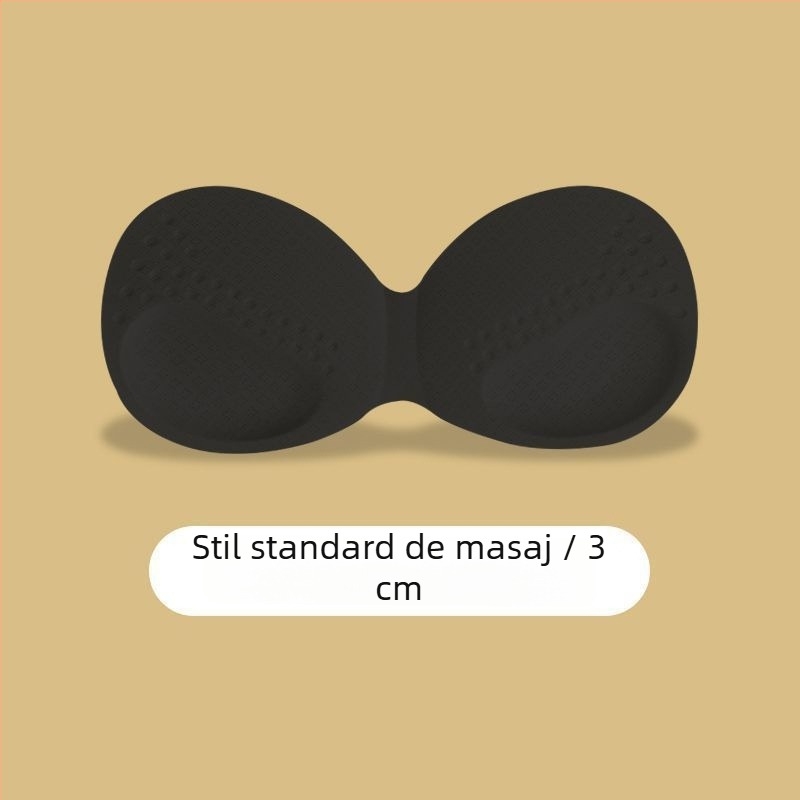 Dischete pentru sâni din burete, textură latex asemănătoare, pentru ridicare și modelare, inserție pentru partea din spate a sutienului