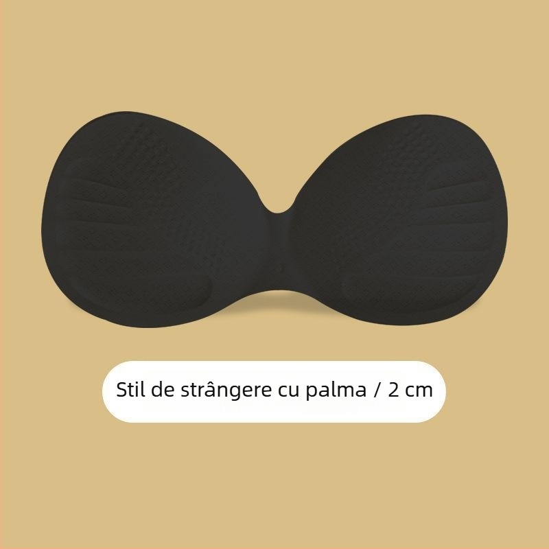 Dischete pentru sâni din burete, textură latex asemănătoare, pentru ridicare și modelare, inserție pentru partea din spate a sutienului