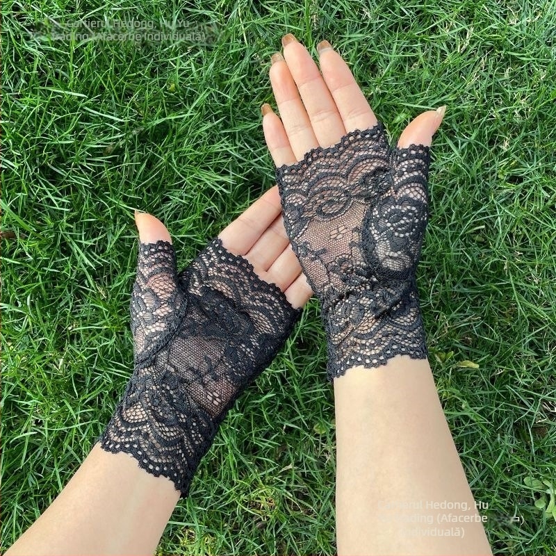 Mănuși cu degete parțiale pentru condus și ciclism, vară, antiaderente la alunecare, rezistente la uzură, cu ecran tactil