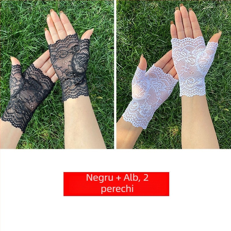 Mănuși cu degete parțiale pentru condus și ciclism, vară, antiaderente la alunecare, rezistente la uzură, cu ecran tactil