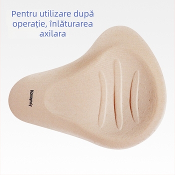 Kangmei Naili Forme postoperatorii de sân din burete – din bumbac, respirante, fără urme, pentru femei după mastectomie
