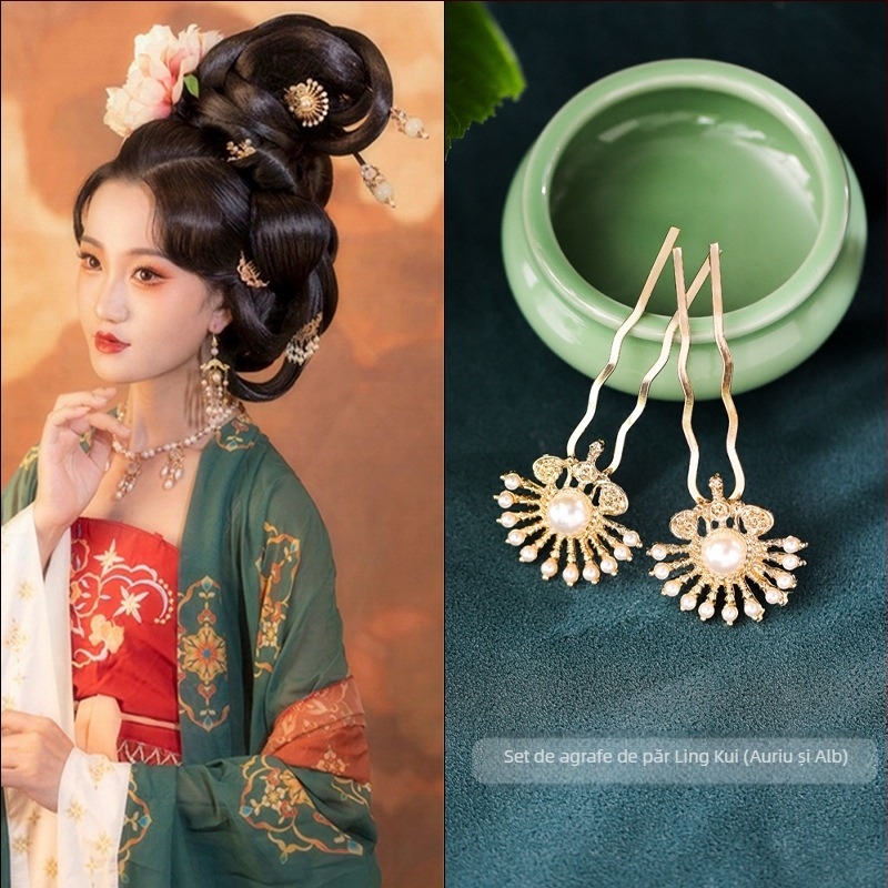 Clamă de păr, aliaj, manufactură manuală, accesorii pentru femei, primăvara 2023