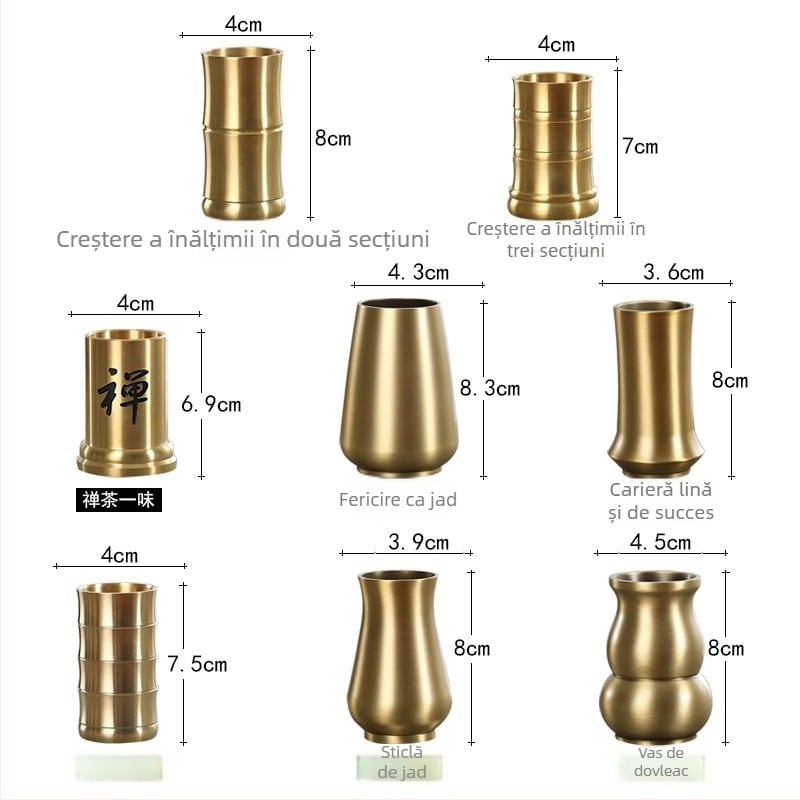 Set accesorii pentru ceai – Șase domni, stil nordic