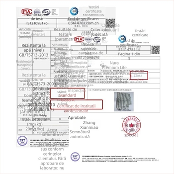 Protecție pentru saltea cu strat căptușit, 100% bumbac, quilted, țesătură Twill, vopsire reactivă, stil modern