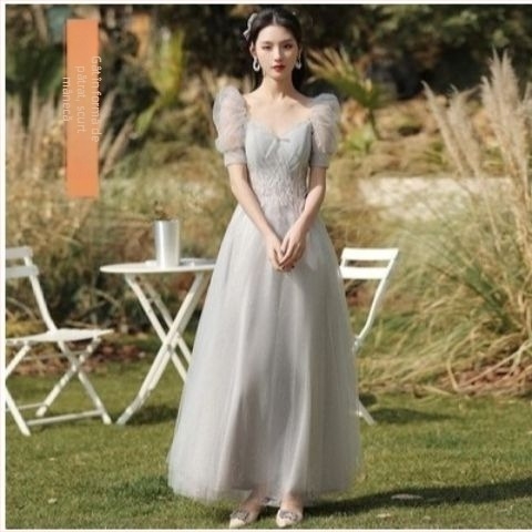 Rochie de domnișoare - Elegantă de toamnă 2025, lungime medie, fără mâneci, stil chinezesc, retro literar