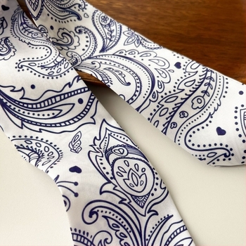 Șal pentru păr în stil franțuzesc din mătase sintetică, panglică lungă – țesătură simplă, imprimare, Primăvara 2024