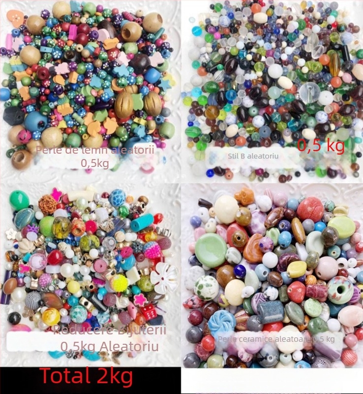 Mărgele DIY pentru bijuterii — mărgele libere, material: Alt, lansare Vara 2021