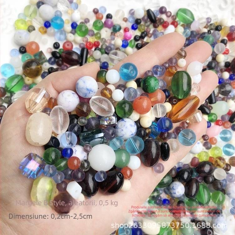 Mărgele DIY pentru bijuterii — mărgele libere, material: Alt, lansare Vara 2021