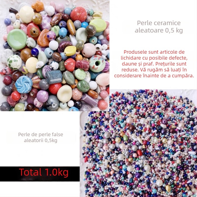 Mărgele DIY pentru bijuterii — mărgele libere, material: Alt, lansare Vara 2021