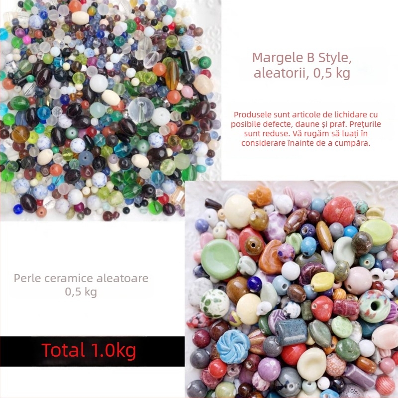 Mărgele DIY pentru bijuterii — mărgele libere, material: Alt, lansare Vara 2021