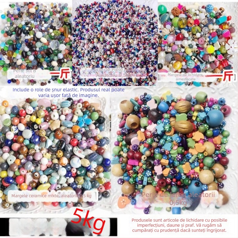 Mărgele DIY pentru bijuterii — mărgele libere, material: Alt, lansare Vara 2021