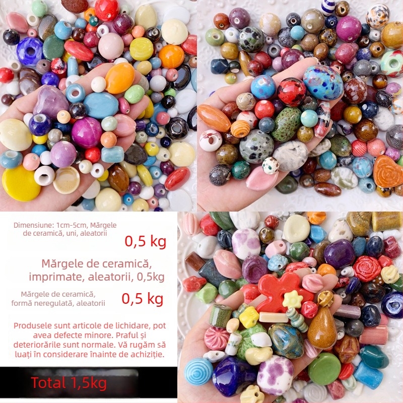 Mărgele DIY pentru bijuterii — mărgele libere, material: Alt, lansare Vara 2021