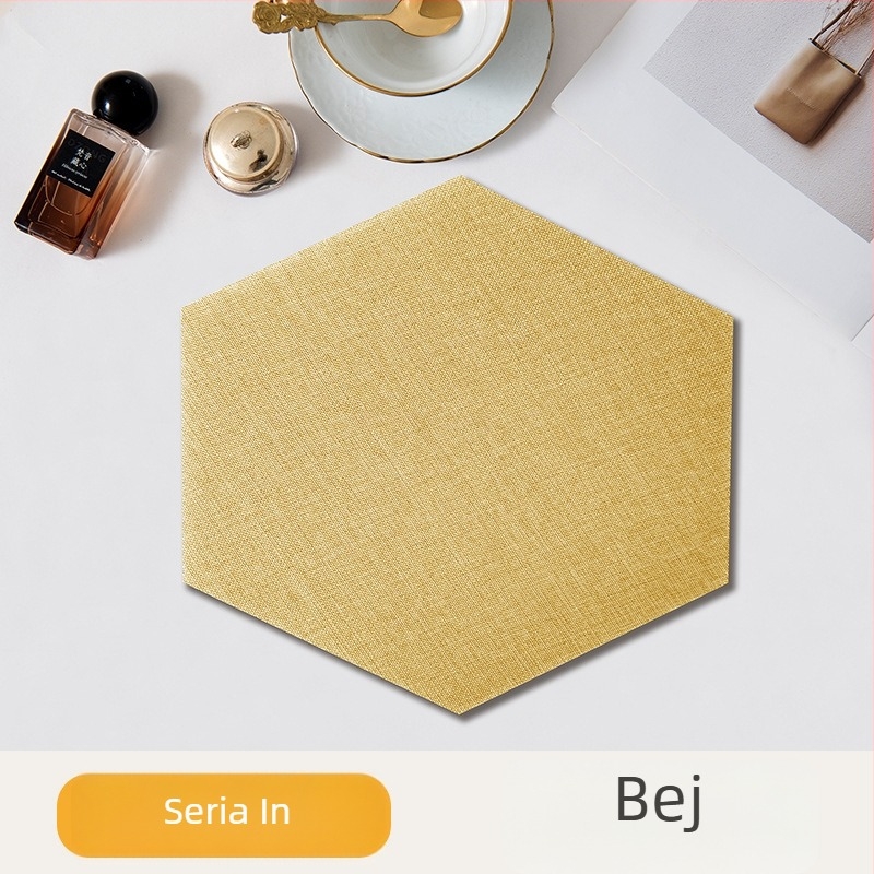 Autocolant de perete hexagonal din material textil, autoadeziv, pentru fundalul sufrageriei și dormitorului, rezistent la mucegai, anti-coliziune, panou de perete 3D moale