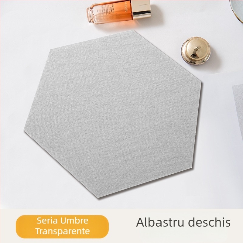 Autocolant de perete hexagonal din material textil, autoadeziv, pentru fundalul sufrageriei și dormitorului, rezistent la mucegai, anti-coliziune, panou de perete 3D moale