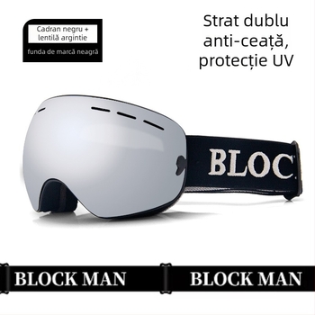 Ochelari de schi - Design cu un singur strat, material: floare de mătase, pentru copii