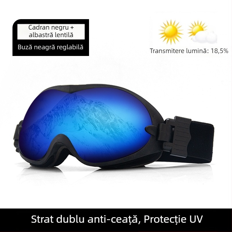 Ochelari de schi - Design cu un singur strat, material: floare de mătase, pentru copii