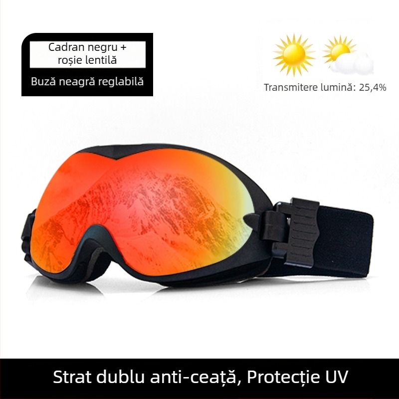 Ochelari de schi - Design cu un singur strat, material: floare de mătase, pentru copii