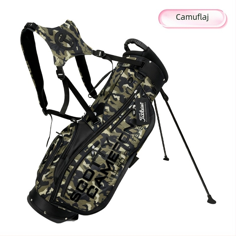 Geantă golf Synchronize – nailon, impermeabilă, design cu bracket, personalizabilă