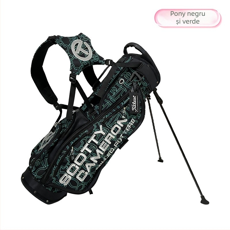 Geantă golf Synchronize – nailon, impermeabilă, design cu bracket, personalizabilă