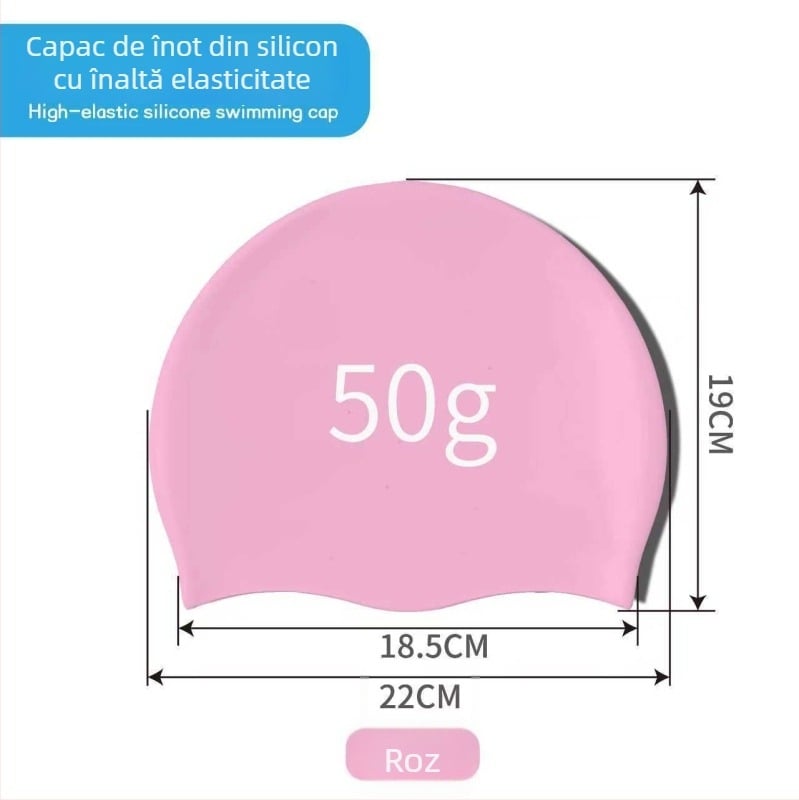 Bonetă de baie pentru copii din silicon, cu imprimeu