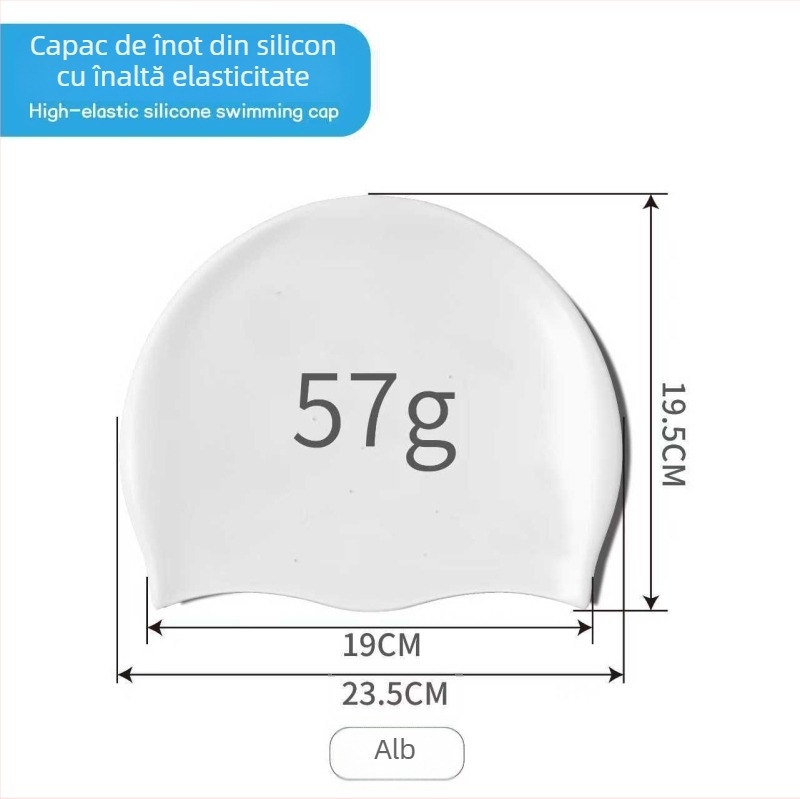 Bonetă de baie pentru copii din silicon, cu imprimeu