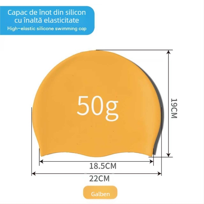 Bonetă de baie pentru copii din silicon, cu imprimeu