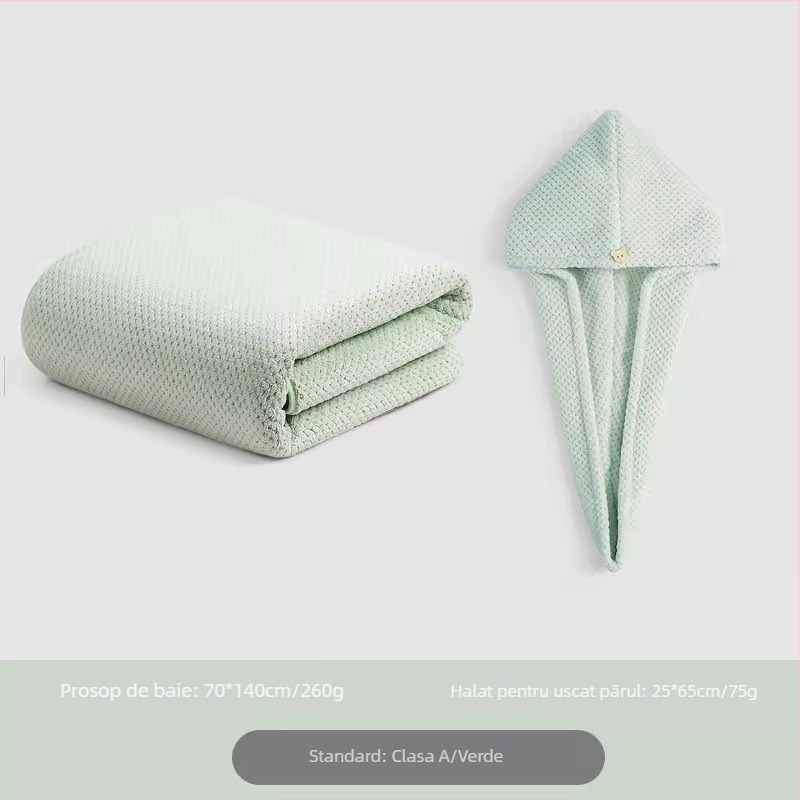 Prosop de baie din catifea coral pentru adulți — fibră poliesterică, 150d Jacquard