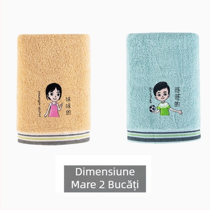 Set de 60 prosoape de față din bumbac, 200 g+ fiecare