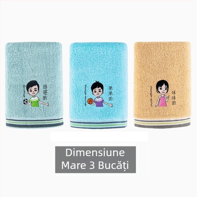 Set de 60 prosoape de față din bumbac, 200 g+ fiecare