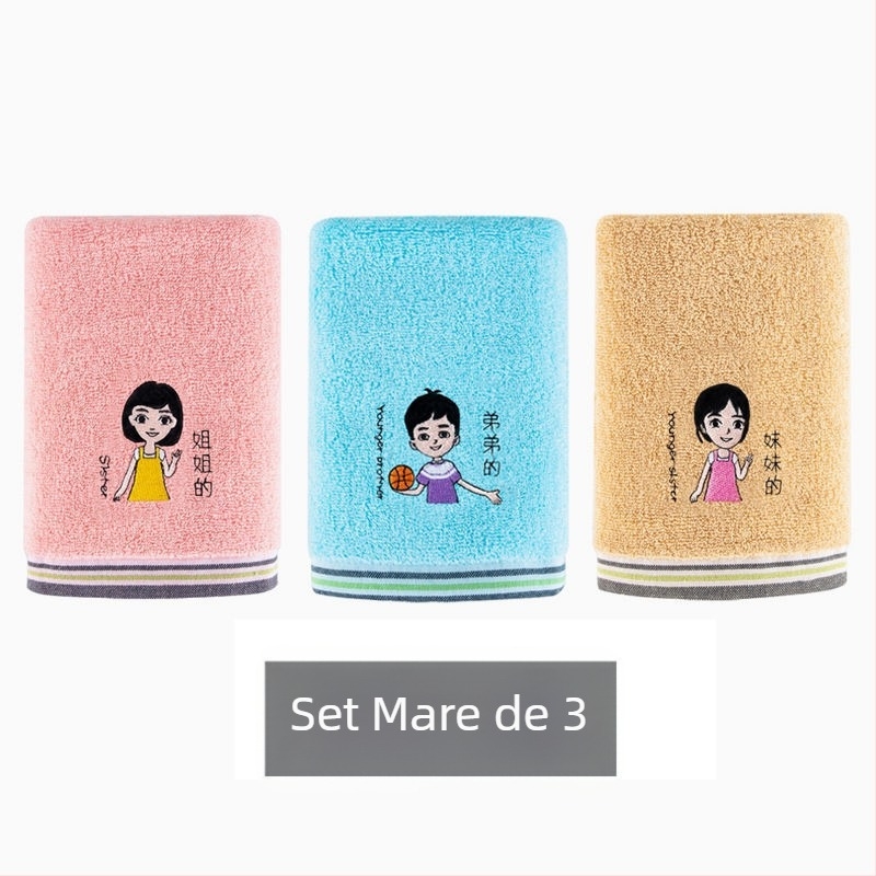 Set de 60 prosoape de față din bumbac, 200 g+ fiecare