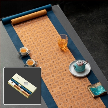 Accesorii pentru ceremonia ceaiului – țesătură, stil chinezesc, imprimare logo, ambalaj în cutie cadou