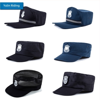 Șapcă de securitate cu cozoroc – unisex, lână/felt, țesătură twill, monocromă, brodată