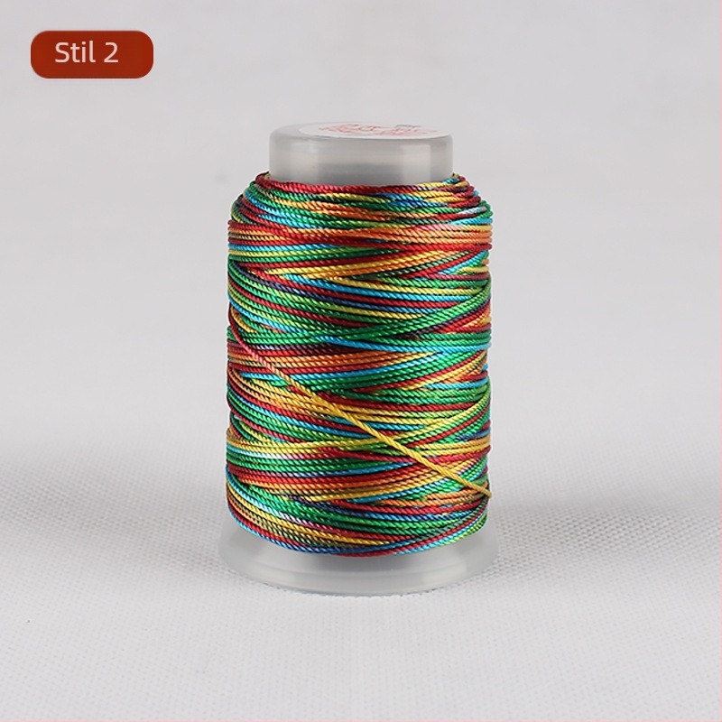Fir gradient multicolor pentru croitorie DIY, variante 3/6/9/12/15 fire