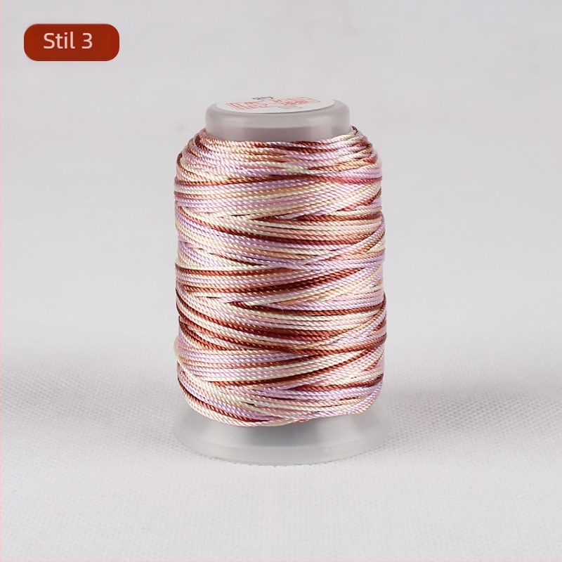 Fir gradient multicolor pentru croitorie DIY, variante 3/6/9/12/15 fire