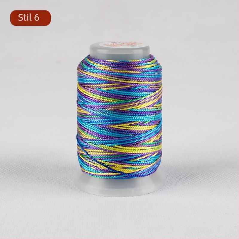 Fir gradient multicolor pentru croitorie DIY, variante 3/6/9/12/15 fire